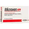 CETRA PHARMA MICRAVEN Plus 20 Cpr 1030mg