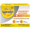 BAYER Supradyn Magnesio E Potassio Integratore Effervescente 14 Bustine Arancia Senza Glutine