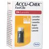 ROCHE DIABETES CARE ITALY Accu-chek Fastclix 24 Lancette
