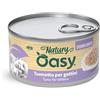 OASY GATTO NATURY LATTINA IN BRODO DI COTTURA KITTEN TONNETTO 85 GR