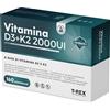 T-Rex Vitamina D3+K2 2000UI Integratore 90 Compresse