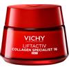 Vichy Liftactiv Collagen Specialist Crema Viso Antirughe 50ml Con Peptidi E Vitamina C