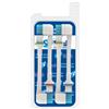 WATER POWERED Vortice Brush Setole Medie Ricarica 4 Pezzi