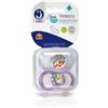 COLPHARMA J Bimbi BFree Breezy 4M+ Viola-trasparente 2 Succhietti