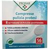 FEDERFARMA.CO Compresse Pulizia Protesi Profar® 56 Pezzi