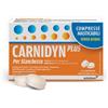 ALFASIGMA Carnidyn Plus Integratore Stanchezza Fisica Mentale 18 Compresse Masticabili Agrumi