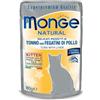 MONGE & C. MONGE NATURAL TONNO/FEGATIN80G