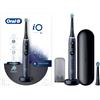 PROCTER & GAMBLE Oral-B Spazzolino Elettrico Ricaricabile IO 8S Nero Con 2 Testine E 1 Custodia Da Viaggio