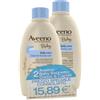 JOHNSON & JOHNSON Avevo Baby Daily Care Bagnodoccia Per Bagnetto Neonato Corpo E Capelli Con Avena, Senza Parabeni E Solfati 250 Ml Bundle