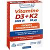 PHARMALIFE RESEARCH Vitamine D3+K2 Elevata Concentrazione 60 Compresse