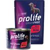 ZOODIACO PROLIFE DOG GF AD BEEF&POT100G