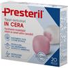 CORMAN PRESTERIL Tappi Auricolari In Cera - 20 Pezzi