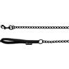 FLAMINGO CANE GUINZAGLIO A CATENA "TRERO" 17 MM X 1 MT NERO