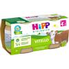 HIPP ITALIA HiPP Omogeneizzato BIO Al Vitello 2x80g Da Carne Per Bebè