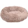FLAMINGO CUCCIA ROTONDA "CESTO KREMS" 90x90x18 CM MARRONE CHIARO