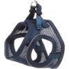 FLAMINGO CANE PETTORINA IN NYLON "STEP&GO BENTO" 32-37 CM 42-46 CM AZZURRO SCURO