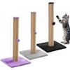 LEO PET GATTO TIRAGRAFFI "ORLANDO" 40x40x80 CM NERO