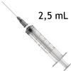 SIRINGA PIC STERILE 2,5ml Ago 22Gx0.70x30 100 Pezzi NUOVA REFERENZA
