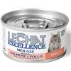 MONGE & C. LECHAT GATTO EXCELLENCE MOUSSE ADULT SALMONE POLLO 85GR (lattina)