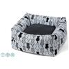 LEO PET GATTO CUCCIA RODI QUADRATA 50x50x20 CM