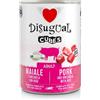 DISUGUAL CANE CUBES ADULTO MAIALE, BRESAOLA & RISO LATTINA 400 GR
