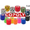 BENDA AUTOADERENTE COPOLY 5cm X 457cm COLORI MISTI