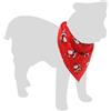 FLAMINGO XMAS CANE BANDANA "MIK" 60x31 CM