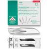 B. Braun Lama Bisturi Sterile B. Braun N.10 In Acciaio Al Carbonio