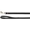 FLAMINGO CANE GUINZAGLIO IN NYLON "ZIGGI" 130 CM X 20 MM NERO