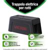 Ekommerce Protect Home Victor Trappola Elettrica Ratti e Topi / Derattizzazione Professionale Interni ed Esterni Riparati / Sterminatore Elettronico a Scossa Fulminante / Dispositivo Riutilizzabile