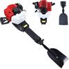 Taozhiyy Scavatrice Giardino a Benzina 52CC 1900W 2 Tempi Trapano Terreno Portatile per Piantumazione Alberi Vanga Escavatore per Piantine Forestali Giardino