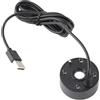 Fockety Nebulizzatore, nebulizzatore ad ultrasuoni a 4 LED, nebulizzatore USB per Fontana d'Acqua e laghetto, nebulizzatore, umidificatore d'Aria per Giochi d'Acqua, Halloween, Natale