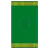 Corredocasa Telo Mare Spugna di Cotone Morbido e Leggero 90x170 cm California Stampa Balza Greca - Asciugamano Estivo Unisex Spiaggia, Piscina, Viaggio, Assorbente, Lavabile in Lavatrice (Verde)