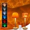 FORNORM Proiettore cielo stellato, lampada aurora boreale 16 colori con telecomando e controllo touch, lampada da doccia ricaricabile e impermeabile, lampada oceano dimmerabile