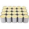 H HANSEL HOME Lumini Profumate, 60 Unità Tealight Colore Crema Candele Lumini Aromatiche - Vaniglia