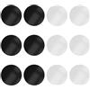 GUOYIHUA 12 Piastrine Autoadesive, Piastra Metallica per Cellulare Con Adesivo 3M, Ultra Sottile 0,4 mm, per Supporto Magnetico Auto Accessori (6