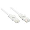 Lindy Cavo di Rete Cat.6 U/UTP Basic Bianco, 1m