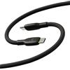 Motorola TurboPower - Cavo da USB-C a USB-C da 5 A, in silicone, 100 W, 40 K curve, flessibile per tipo C, Moto G Power, Play, Stylus, 5G 2024/2023/2022/2021, Edge+2023/2022/2021, Razr+2023/5G