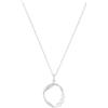 TOM TAILOR - Collana da Donna in Argento 925 - Con Perle - Ciondolo a Geometria organica - TT-N0007