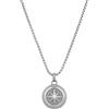 TOM TAILOR - Collana da Uomo in Acciaio inox - Gun - Ciondolo a Bussola - TT-N0014