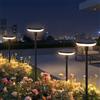 LUCI SOLARI DA GIARDINO 4 PEZZI LAMPADA SOLARE ESTERNO BIANCO CALDO LED IP65