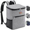 Zaino Termico 24L 30 Lattine Borsa Frigo Portatile Mare Spiaggia Viaggio Pranzo