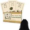 AGM Old Lenormand Deck Carte Altes Ancien Alexander Gluck Con Borsa