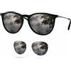 lenti polarizzate di ricambio newpolar per ray ban 4171 erika 54 mm nere