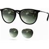 lenti polarizzate di ricambio newpolar per ray ban 4171 erika 54 mm...