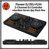 Pioneer DJ DDJ-FLX4 2-Channel DJ Controller rekordbox Serato djay Nero Nuovo