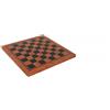 Italfama Scacchiera In Pelle Sintetica 26x26cm Marrone Nero 2.8cm Italia