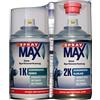 Spray Max SprayMax 684099 - Spray riparante per fanali, set da 250 ml (1K Primer) e 250 ml (2K vernice trasparente)