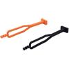 Beelooom 2 cinghie universali in gomma per cavalletto laterale per motocross Xc Xcf Xcw Xcfw Exc 125 150 250 350 450 530 1998-2019 per Gas Gas 18-19, nero e arancione