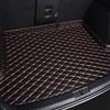 HERDJK Vasca Baule per BYD Atto 3 Evo 2026 2027, Tappeto Bagagliaio Impermeabile Gomma TPE Vaschetta Protezione Antiscivolo Auto,BlackRed